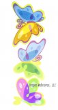 Pastel Butterfly Wall Stickers