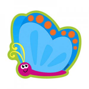 Whimsical Butterfly Mini Accent Cutouts, pk/36