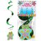Spring Butterfly Swirl Decorations, pk/3