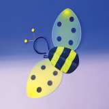 Honey Bee Costume Wings with Head Bobber