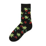 Black Ladybug Socks