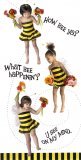 "What's the Latest Buzz?" Bee Greeting Card