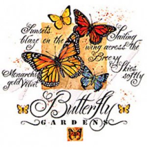 Butterfly Gardens Adult T-Shirt