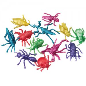 Colorful Squishy Stretch Bugs, pk/12