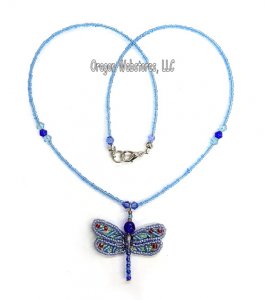 Beaded Dragonfly Necklace