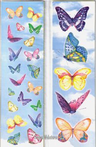 Dancing Butterfly Stickers, 8 sheets