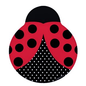 Ladybug Fancy: Shaped Party Plates (8)