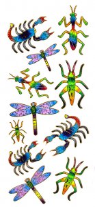 Prismatic Bug Stickers