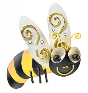 Metalwork Bee Magnet