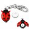 Ladybug Keychain Watch