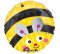 Cute Bumblebee Round Foil Balloon