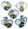 Sparkly Bee Stickers, pk/75