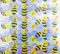 Bumblebee Sparkly Stickers, pk/72