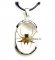 Spiny Spider Corded Necklace
