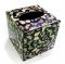 Metal Butterfly Tissue Box Cover- Black
