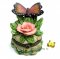 Butterfly on Rose Trinket Box
