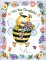 "You Bee Thoughtful" Petite Bee Thank You Card