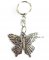 Pewter Butterfly Keychain