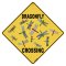 Dragonfly Crossing Sign