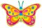 Giant Bright-Colored Butterfly Balloon